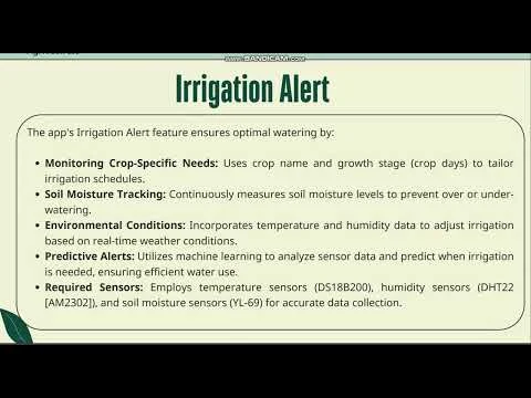 AgriTech smart agriculture application screen from its GitHub README