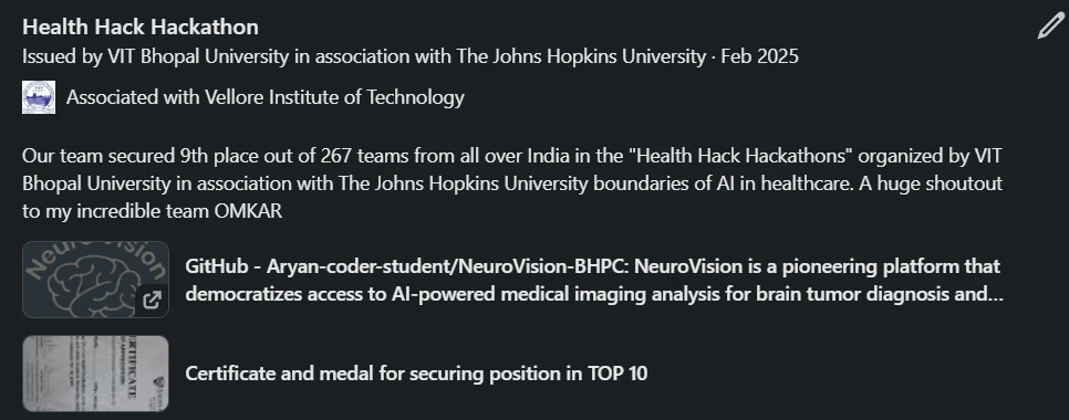 Health Hack Hackathon event photo